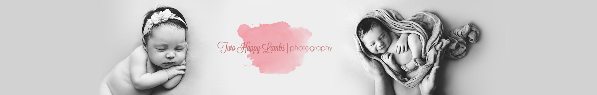 Two Happy Lambs Newborn Photography
